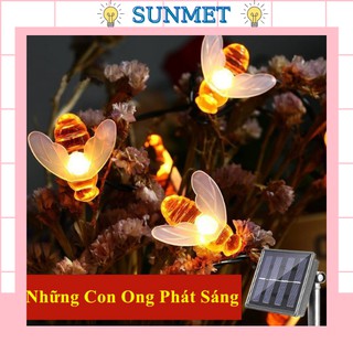 Đèn Led Trang Trí Hình Con Ong 30 Bóng Đèn Sử Dụng NLMT Tiết Kiệm Điện Trang Trí Ngoài Trời Tiệc Dã Ngoại,  NOEL SUNMET