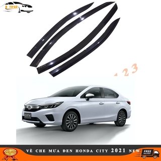 Vè che mưa đen Thái dày Honda City 2021 bộ 4 cánh nhiều người tin dùng đảm bảo chất lượng