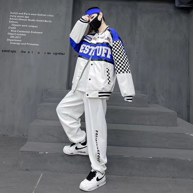 Áo KhoáC Bomber Jacket Nam Nữ Bomber Nam Nữ Áo KhoáC Nam Bomber Áo KhoáC Nữ Nam Áo Khoác Bóng Chày Dáng Rộng Thời Trang Hàn Quốc Cá Tính Cho Nam