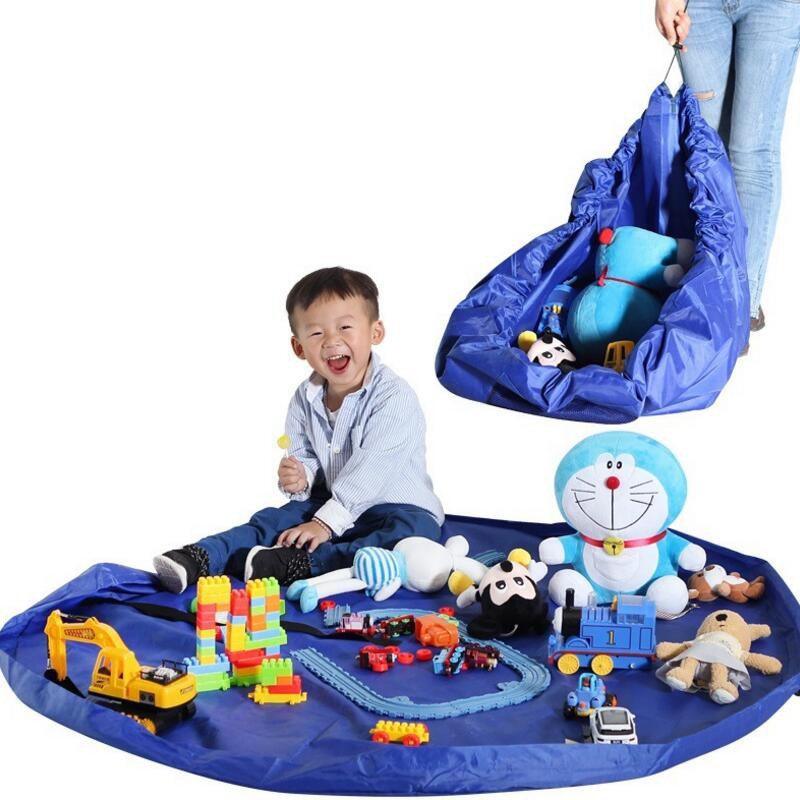 Túi rút, thảm lưu trữ đồ chơi toy storage bag 2 in 1