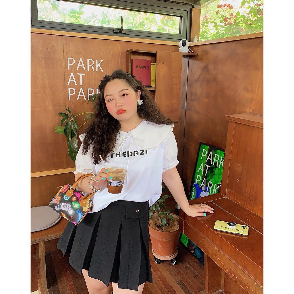 Chân váy Bigsize phồng li (60-90Kg) MS160