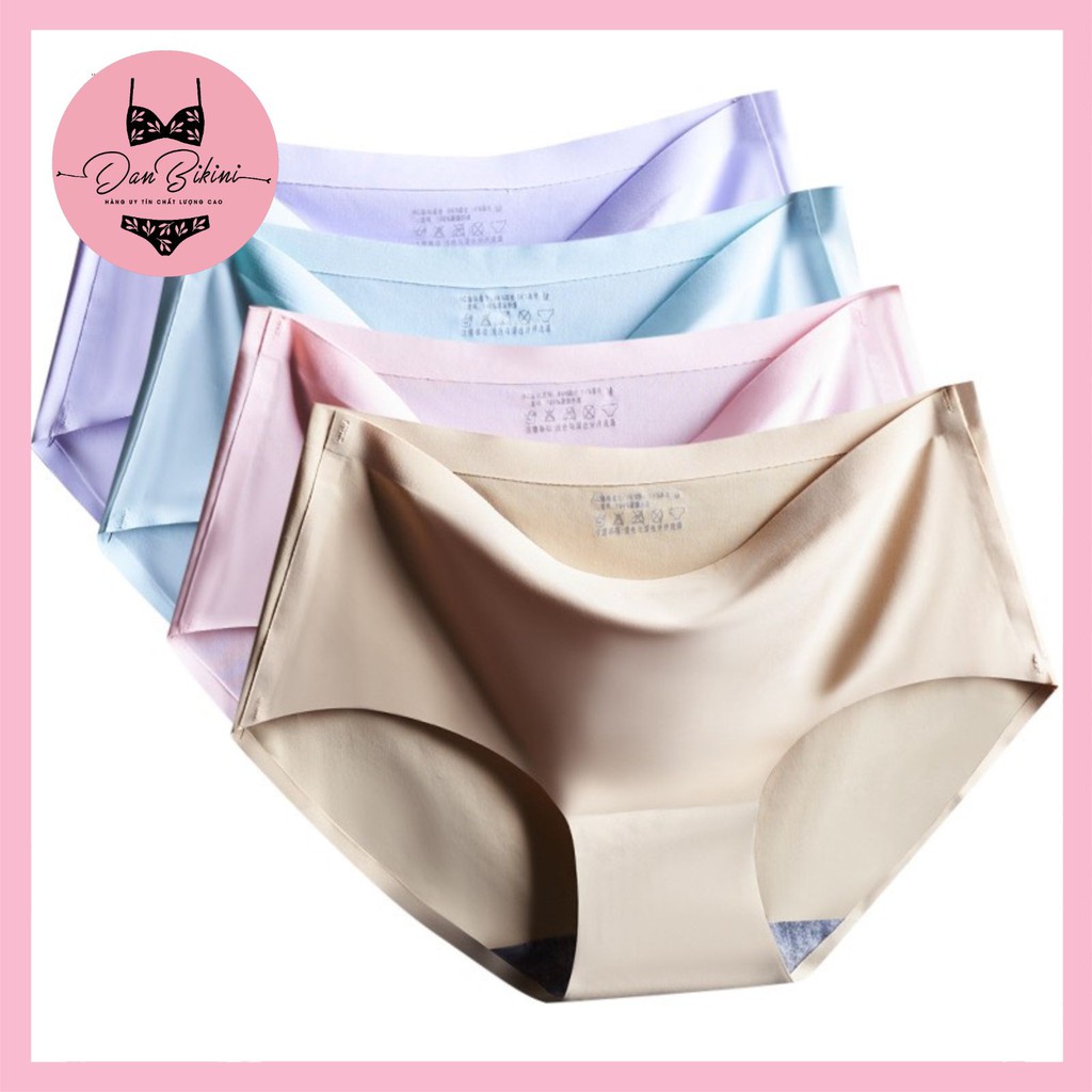 Quần Lót Nữ Đúc Su thun lạnh không đường may cao cấp , quần chip nữ mềm mại kháng khuẩn danbikini MÃ 810