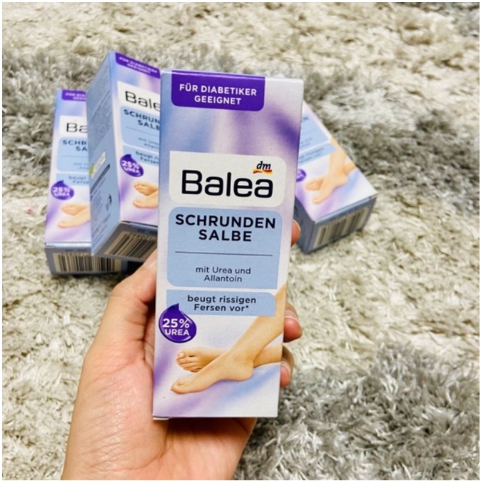 Kem dưỡng da chân Balea Đức 50ml giảm khô nứt nẻ gót chân, cấp ẩm da mềm mại - Shop Viloet