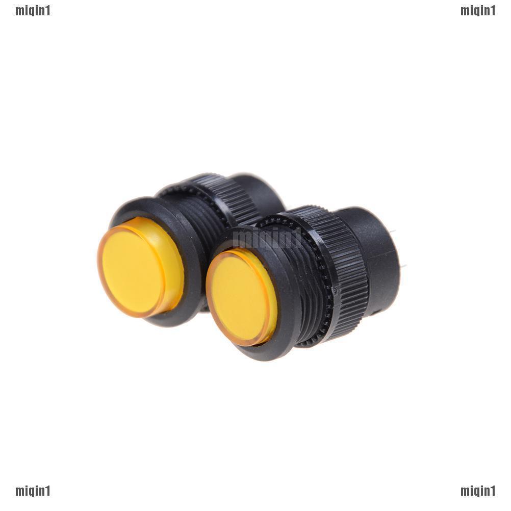 $VN 2Pcs R16-503AD OFF-ON LED Light Self-locking Latching Push Button Switch ZNS 1126
