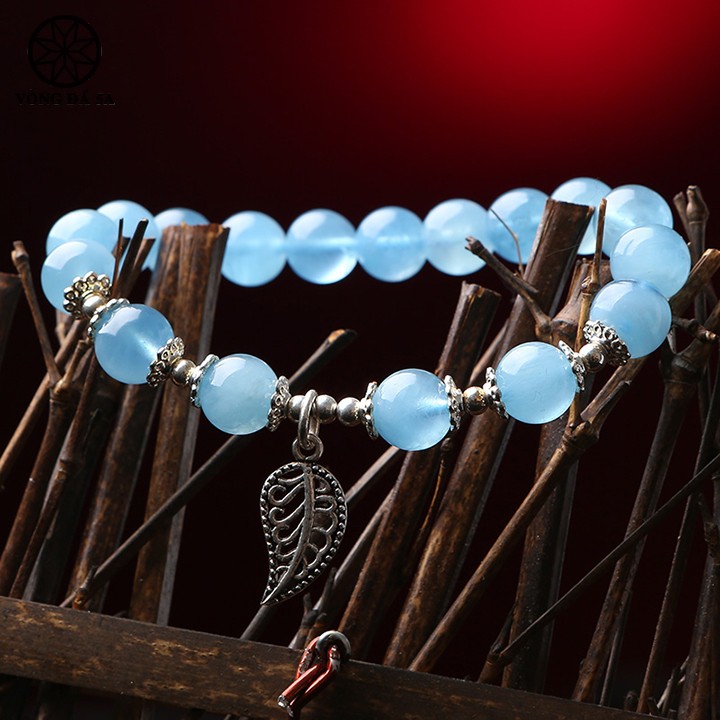 Vòng đá phong thủy cho mệnh Thủy và mệnh Mộc (mẫu 31)