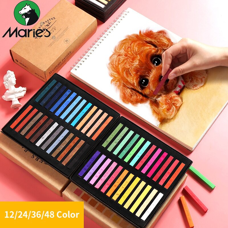 Phấn Tiên Maries Master Pastel 12/24/36/48 Màu Lalunavn - B60