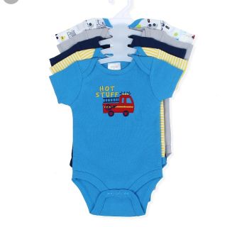 Body set 5 bộ cho bé dưới 3 tháng bé trai