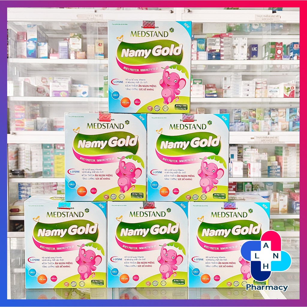 NAMY GOLD MEDSTAND - Hỗ trợ ăn ngon miệng, tăng cường sức đề kháng cho bé.