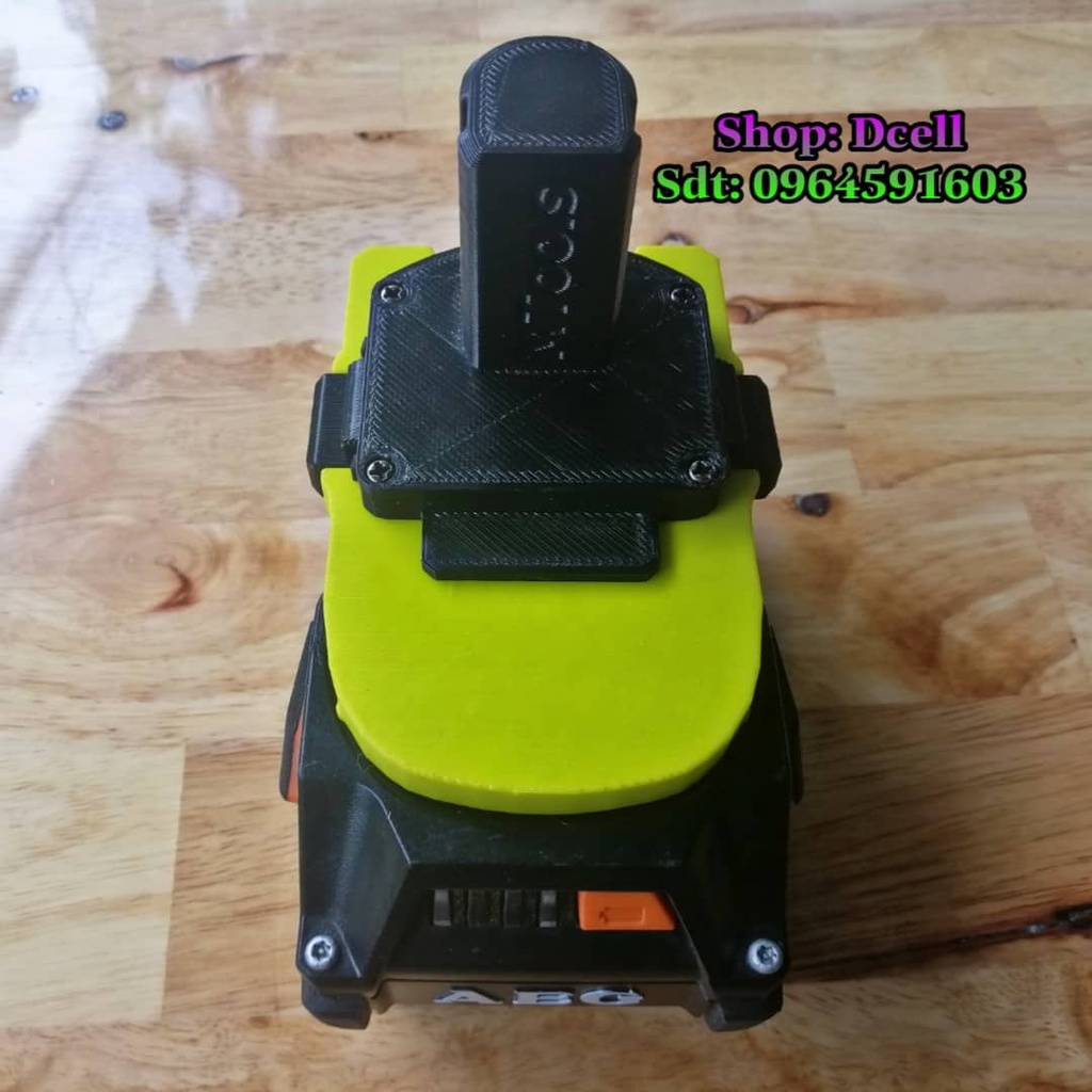 Đế Chuyển Pin AEG Và AEG RIDGID 18v Cho Máy Ryobi In 3D Siêu Bền,