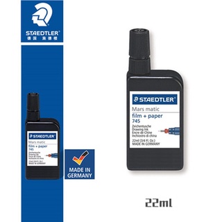 [Giá Tốt] Mực cho bút kim, Mực Staedtler, Drawing ink for Paper (Mực đen), STAEDTLER