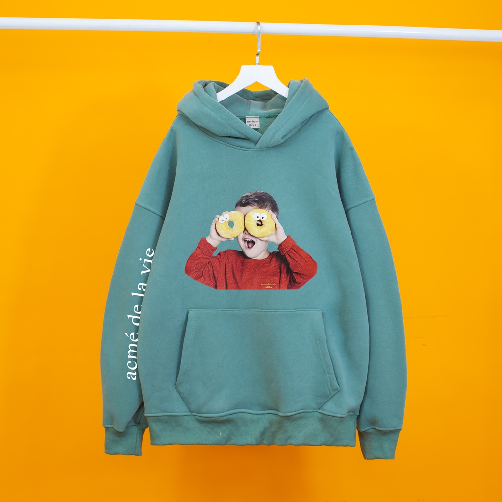 Áo nỉ Hoodie ADLV DONUT 3 Hogoto shop , Áo hoodie nam nữ nỉ bông cotton