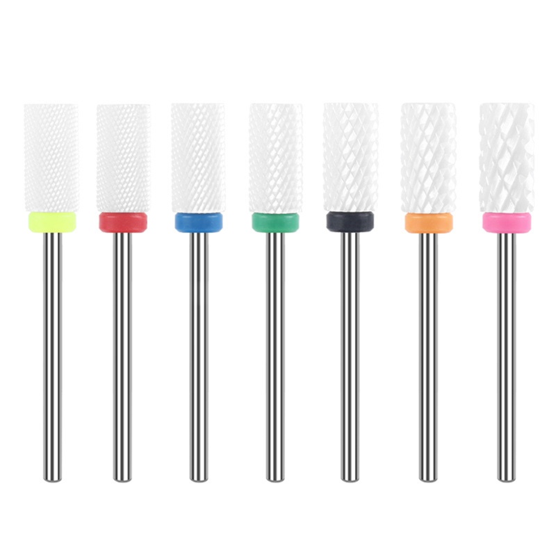 Bộ Mũi Khoan Sứ Chuyên Nghiệp Cho Máy Mài Móng Tay