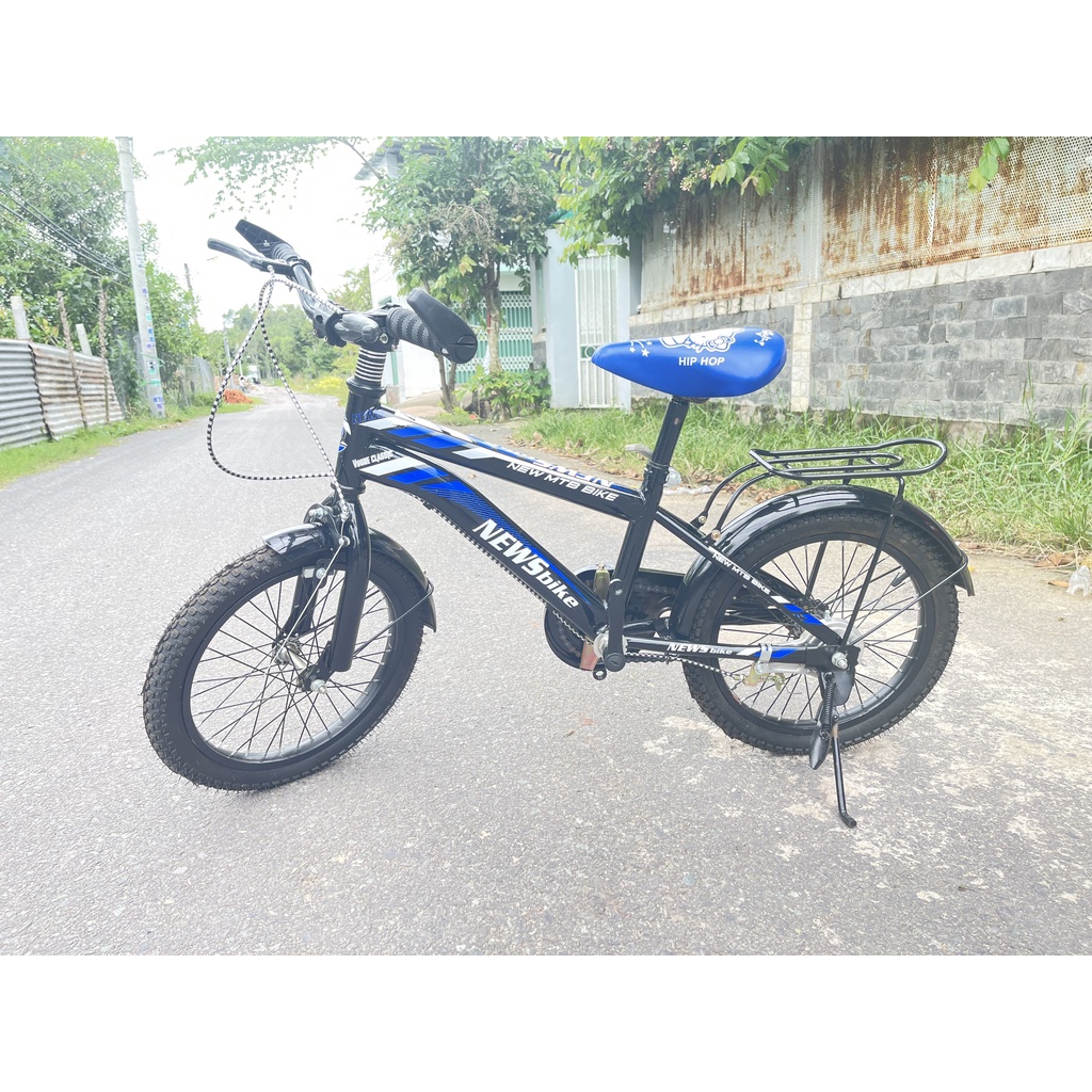 Xe đạp 16inch NEWS Bike - Baga - Sừng trâu - Chống ngiêng