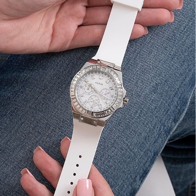 Đồng Hồ Nữ Guess Venus Zilverkleurig Horloge GW0118L3