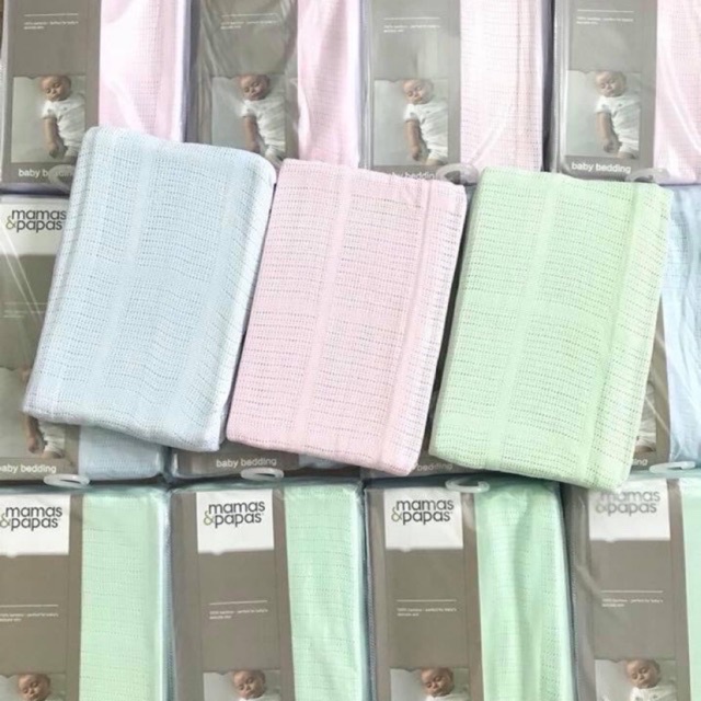 Chăn Lưới Mama Papa Của Anh Mẫu Mới Đủ Màu Cho Bé | Minizon Kids