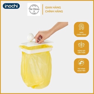 Kệ treo túi rác Inochi - Hiro màu Xanh/Ghi/Trắng