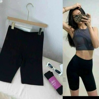 Quần legging lửng co giãn nâng mông Short ngố tập gim thể thao đẹp