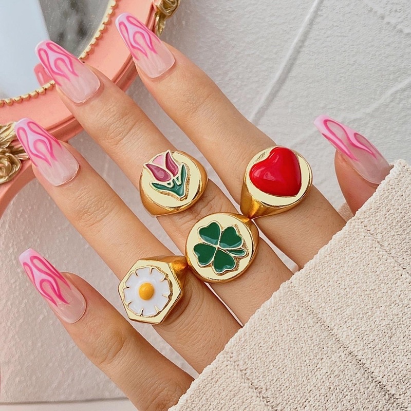 Nhẫn Đeo Tay Kim Loại - NHAN1077