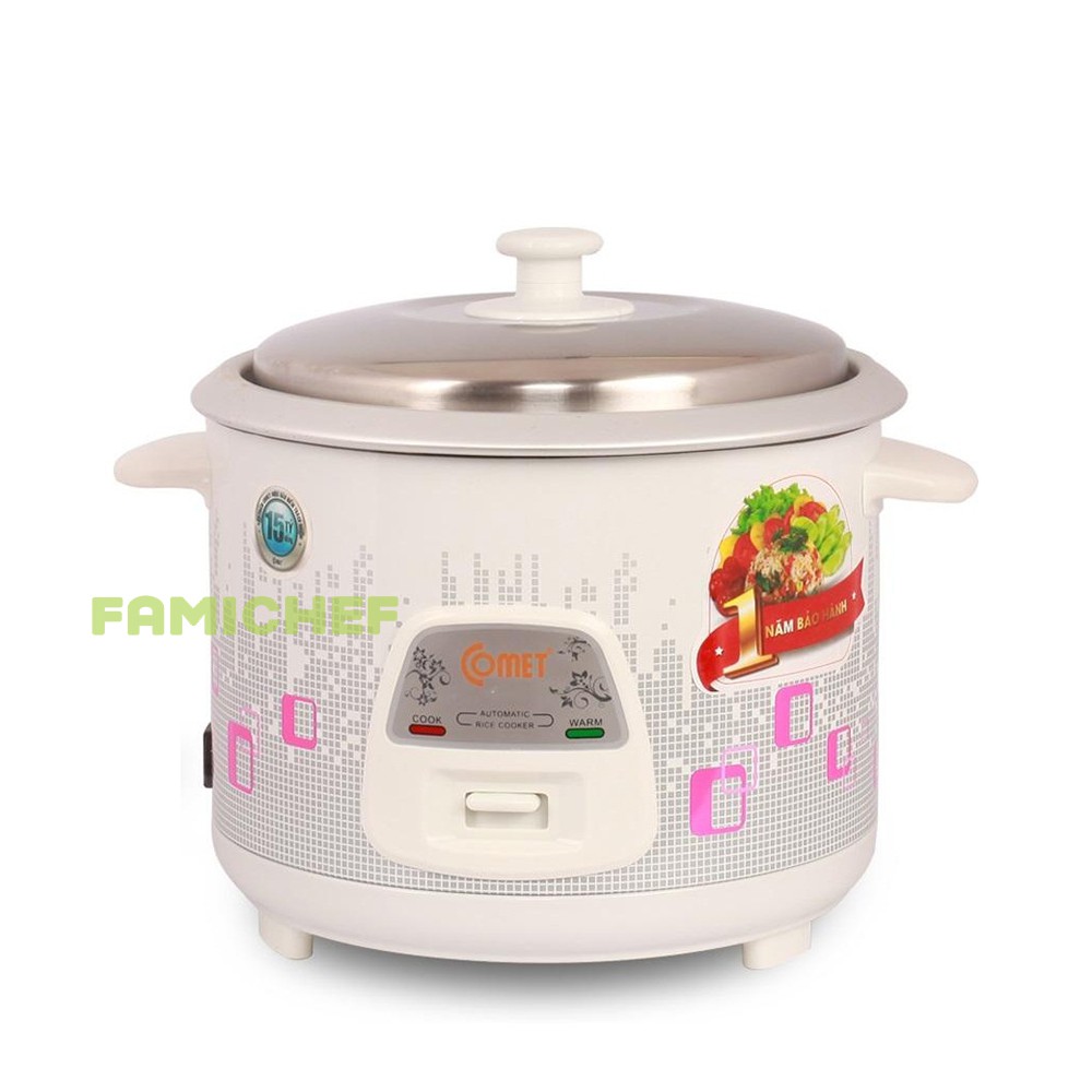 Nồi cơm điện nắp rời Comet CM8019 1.8 lít | BigBuy360 - bigbuy360.vn