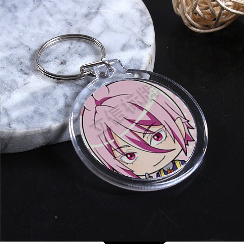 Móc khóa IN HÌNH IRUMA GIÁ ĐÁO Mairimashita! Iruma-kun anime chibi xinh xắn tiện lợi