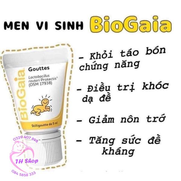 Men Biogaia Protectis, Men Tiêu Hóa Bổ Sung, Cải Thiện Hệ Vi Sinh Đường Ruột Cho Bé 5ml