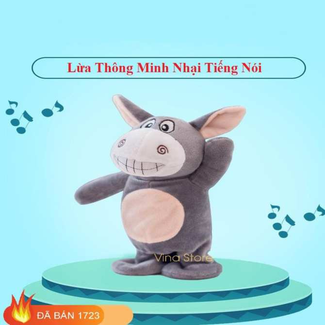 [Xả] Đồ chơi lừa Donkey biết nói biết hát cho bé (LOẠI ĐẶC BIỆT) (siêu rẻ)