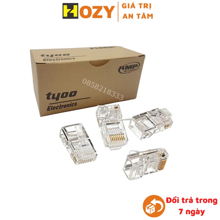 Hạt mạng RJ45 AMP ( combo 50 -100 hạt)