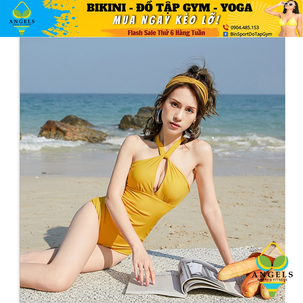 Bikini,Bộ Đồ Bơi Body Tạo Khe Màu Vàng Siêu Hot, Hàng Nhập,BHN005 | BigBuy360 - bigbuy360.vn