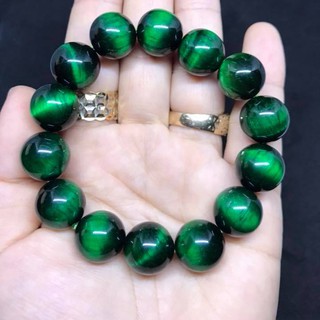 Vòng Tay Phong Thủy M.H Xanh Lá 14 ly: Tăng Vận Khí - Kích Tài Lộc cho chủ nhân sở hữu.