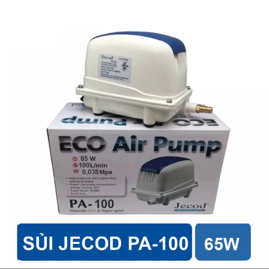 Máy Sủi Oxy ECO Air Pump Siêu Tiết Kiệm Điện PA60, PA100