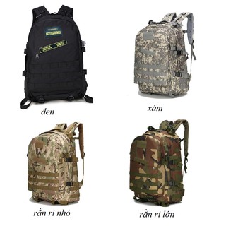 Balo quân đội tặng kèm 2 logo PUBG