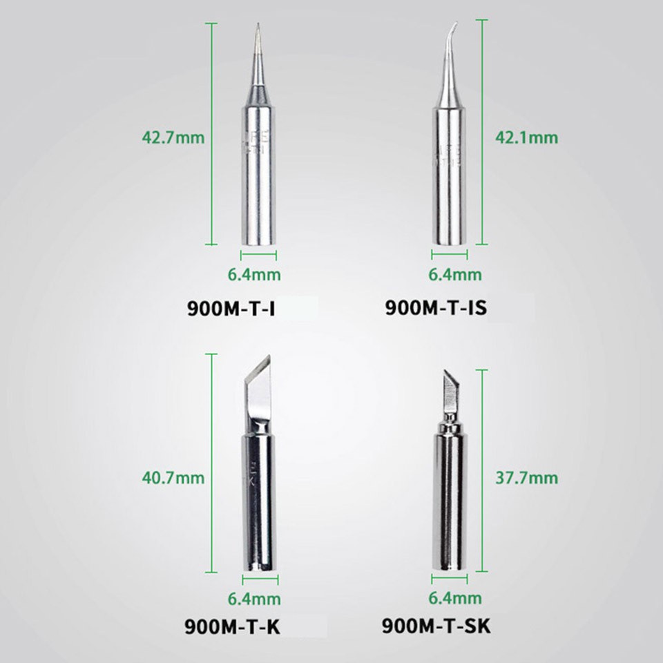 Mũi hàn cho 936,937 Relife 900M-T (đầu cong - đầu thẳng - đầu dao)