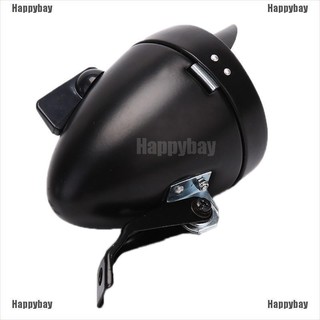Happybay♪♬❦ cổ điển 200lm led vintage xe đạp đèn pha xe đạp retro đầu đèn sương mù phía trước