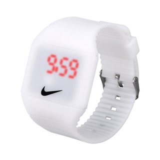 Led Digital Watch Square Screen Electronic Watch Students Leisure Sport Watch