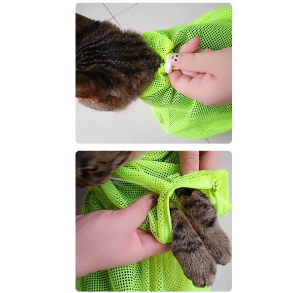 Túi Lưới Cho Mèo Dùng Khi Tắm/ Cắt Móng