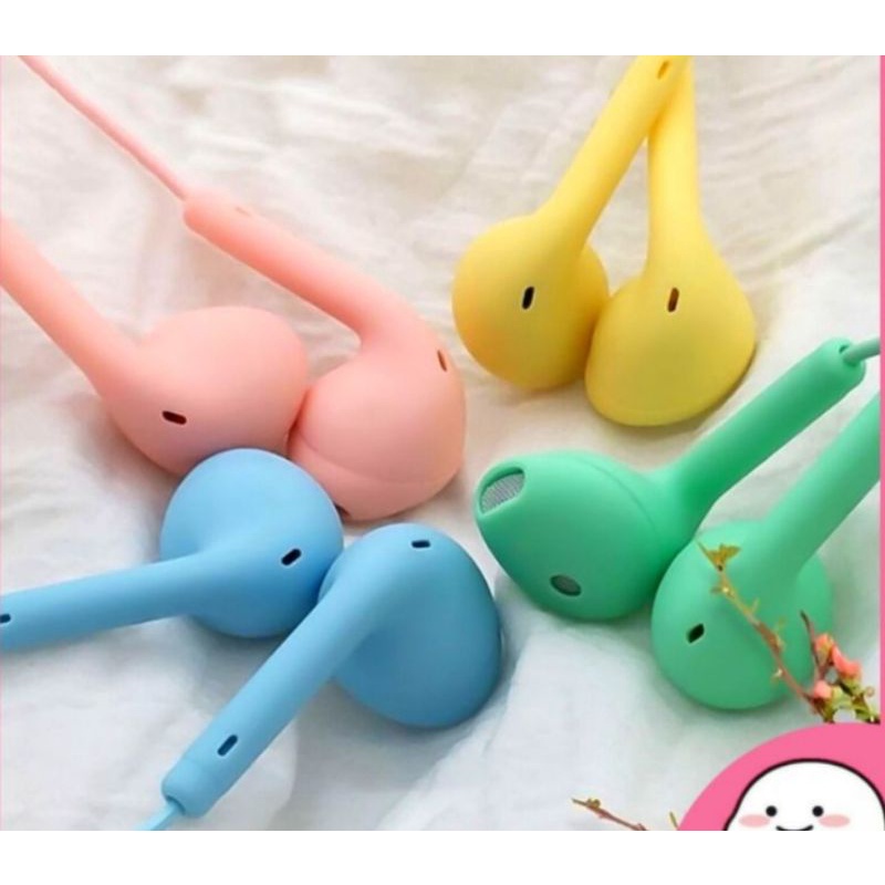 Tai Nghe U19 Màu Sắc Macaron Với Micro AUX 3.5m Tích Hợp Micro