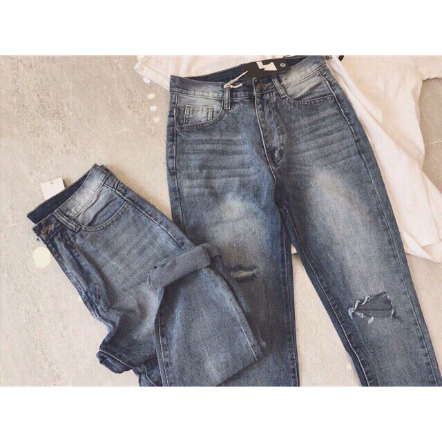 Quần Baggy JEANS size SML hàng đẹp chuẩn shop | BigBuy360 - bigbuy360.vn