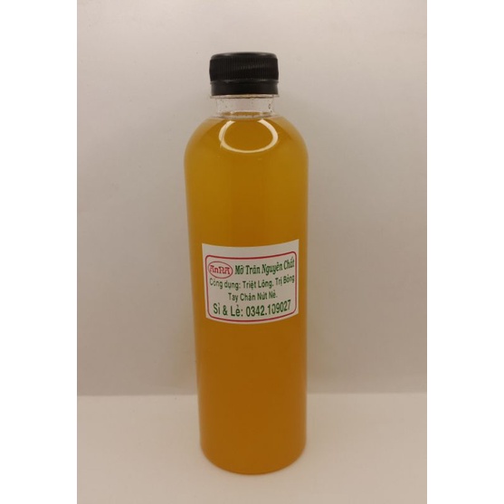 0.5L MỠ TRĂ.N NGUYÊN CHẤT