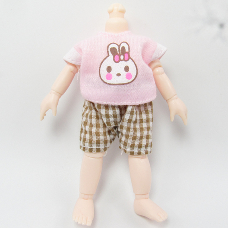 Trang phục trang trí thủ công cho búp bê đồ chơi BJD ob11 16cm