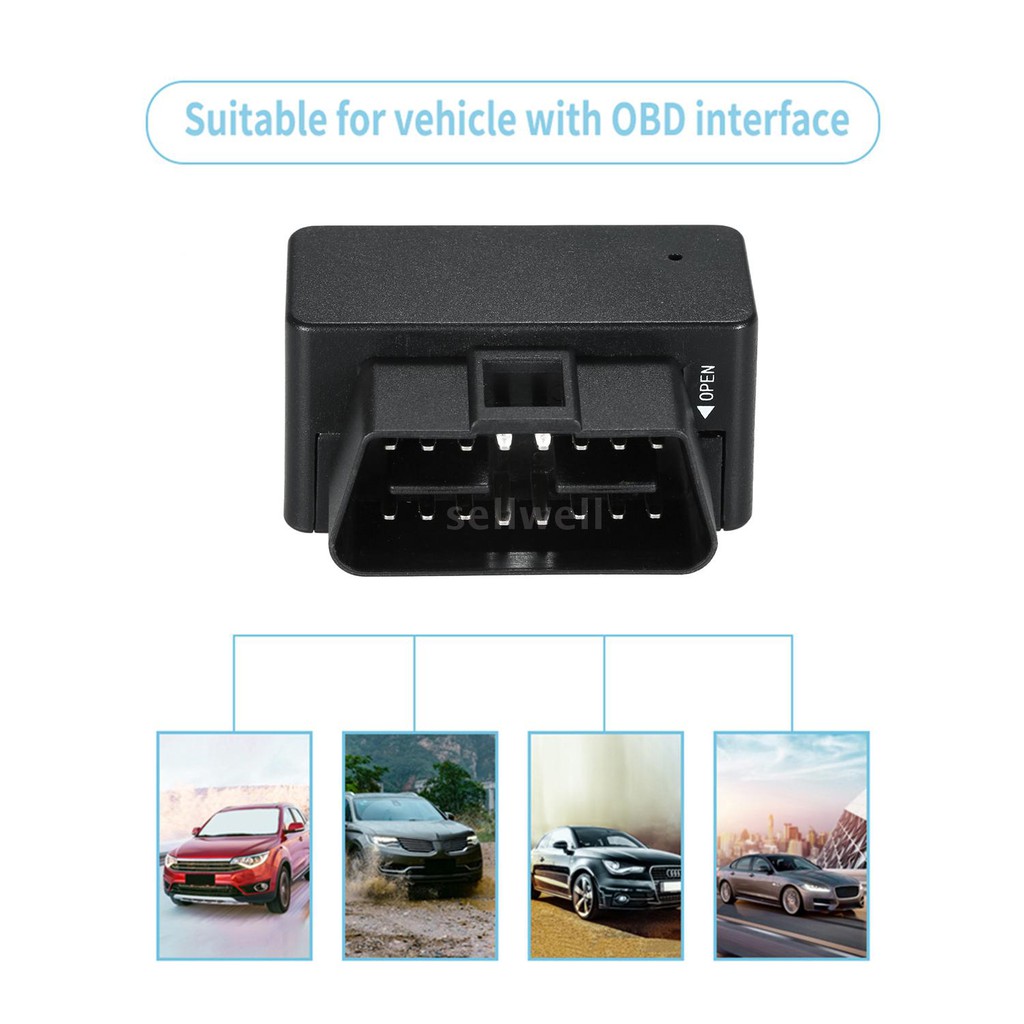 S&W GPS Tracker for Vehicles - G500M safety Real Time OBD Cellphone Remote Control Tracking Device for Cars & Vehicle Ca