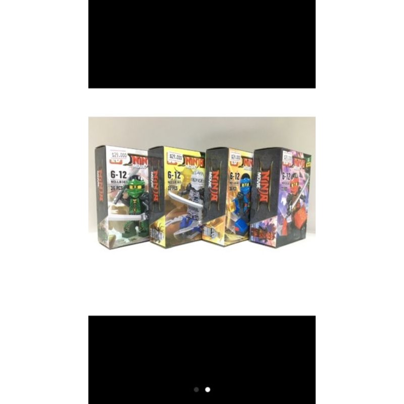 Sét 4 hộp lego xếp hình NiZa