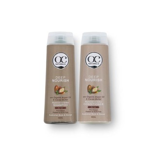 Bộ gội xả chăm sóc tóc chuyên sâu OC Naturals nhập khẩu từ Úc 2 x 400ml