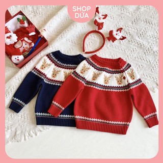 Áo len noel cho bé trai bé gái