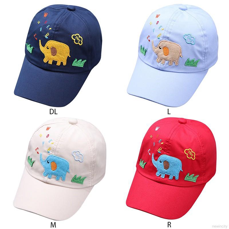 Mũ bóng chày họa tiết hoạt hình cho bé