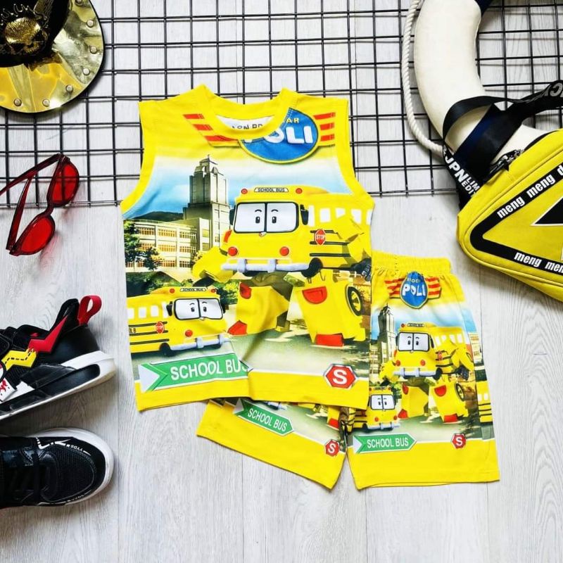 Bộ lạnh sát nách Poli Win BB size 3-10