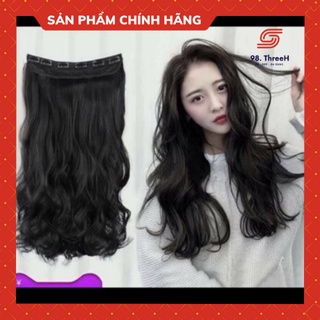 Tóc giả nữ đẹp ❤️freeship❤️ tóc giả kẹp 6 phím - phụ kiện 98.threeh