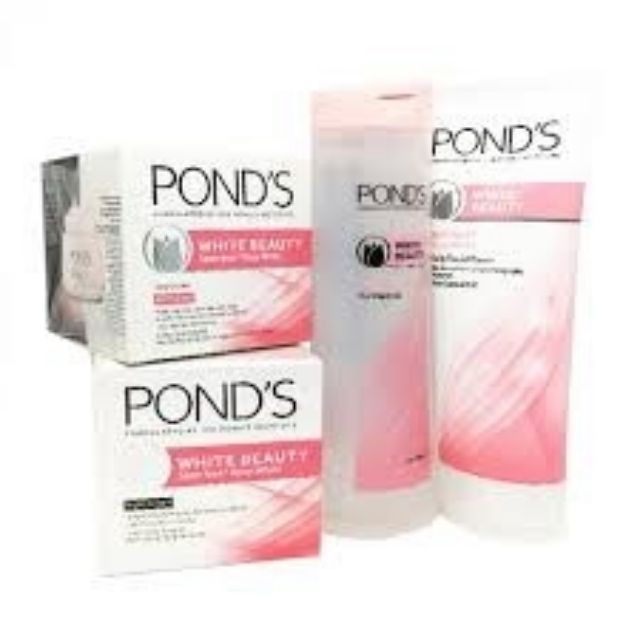 Compo 4 sản phẩm dưỡng trắng da Pond's Beauty White