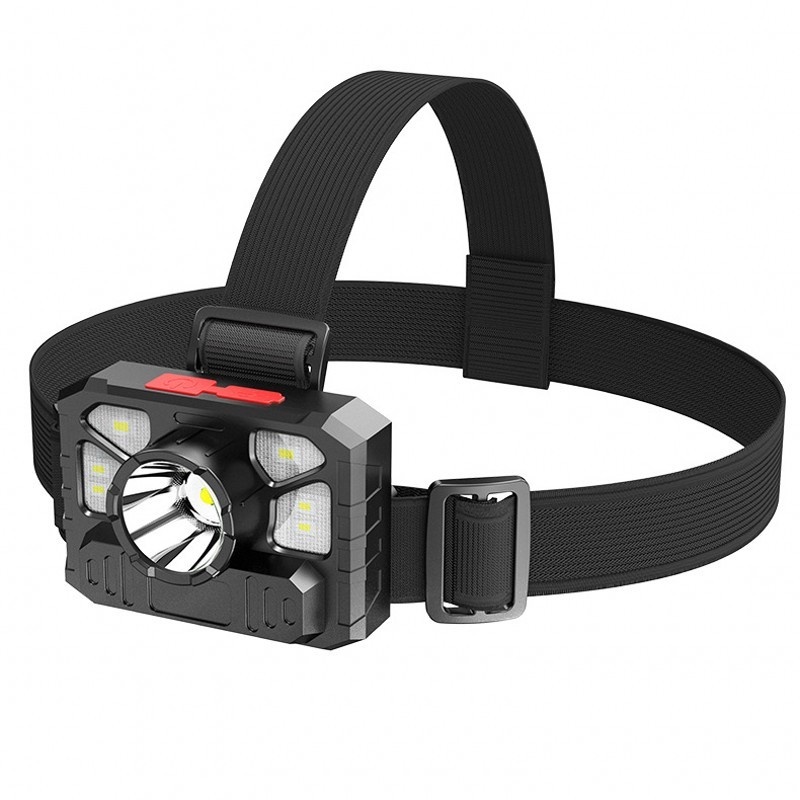 Đèn Pha LED+ COB Siêu Sáng Chất Lượng Cao Có Thể Sạc Lại Cho Chạy Bộ/Câu Cá/Chạy Bộ/Cắm Trại/Leo Núi/Chạy Bộ