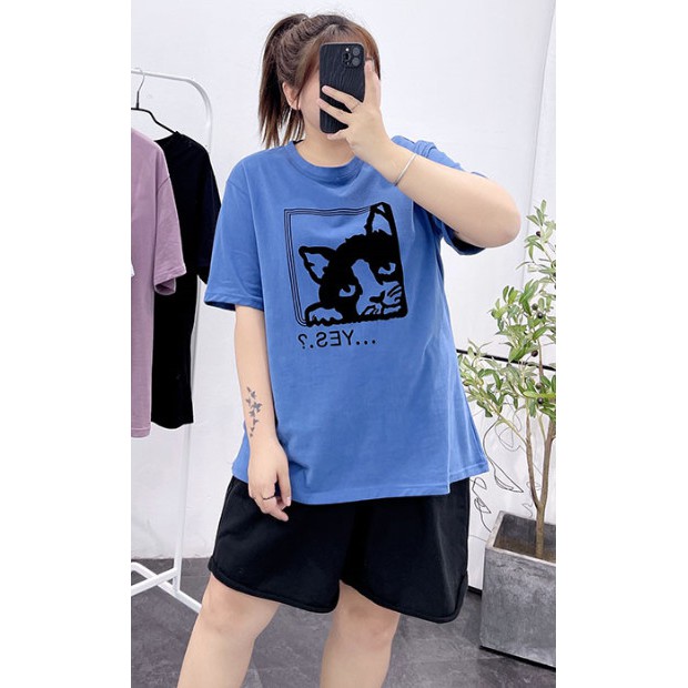 Quần bigsize đen trơn unisex 60-100kg