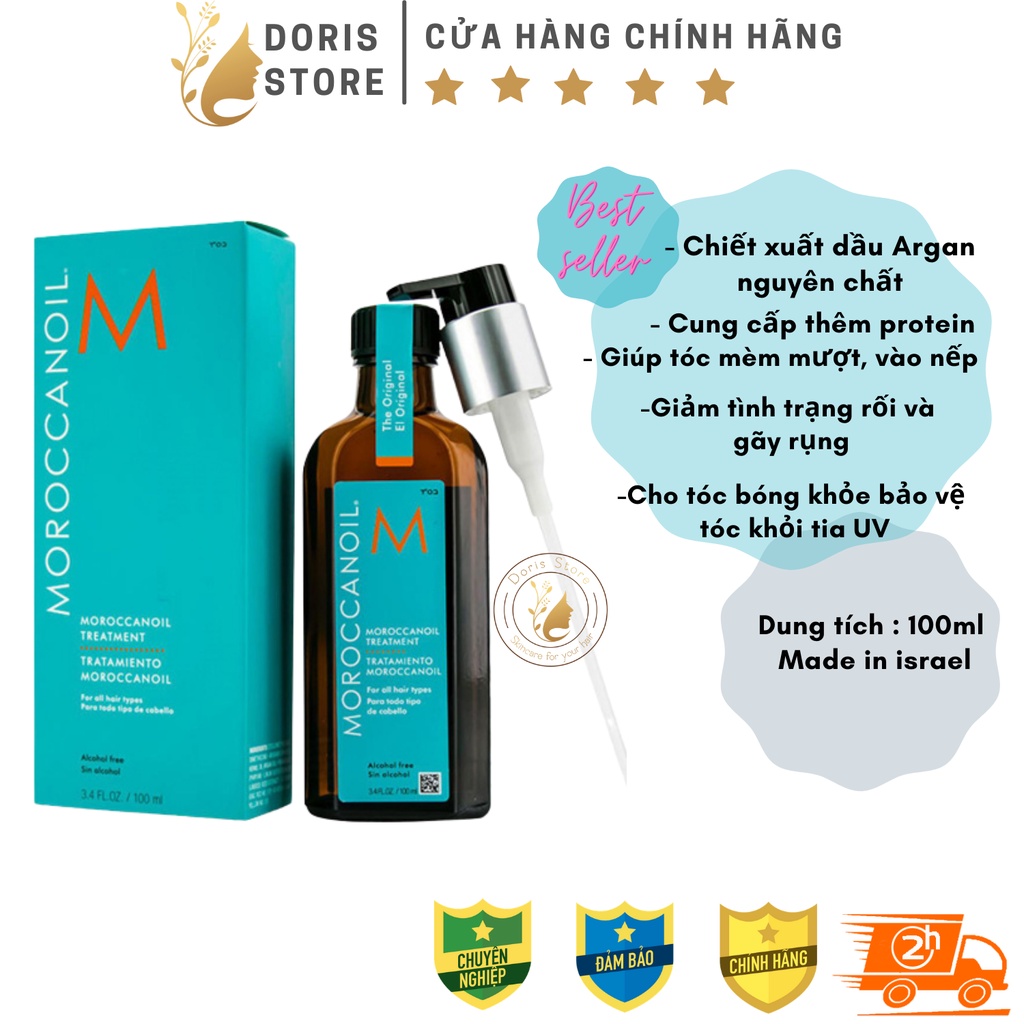 Tinh Dầu Dưỡng Tóc Moroccanoil 100ml Chính hãng ( Set Limited)